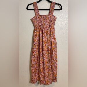 Old Navy Multicolor Smocked Dress Size Medium